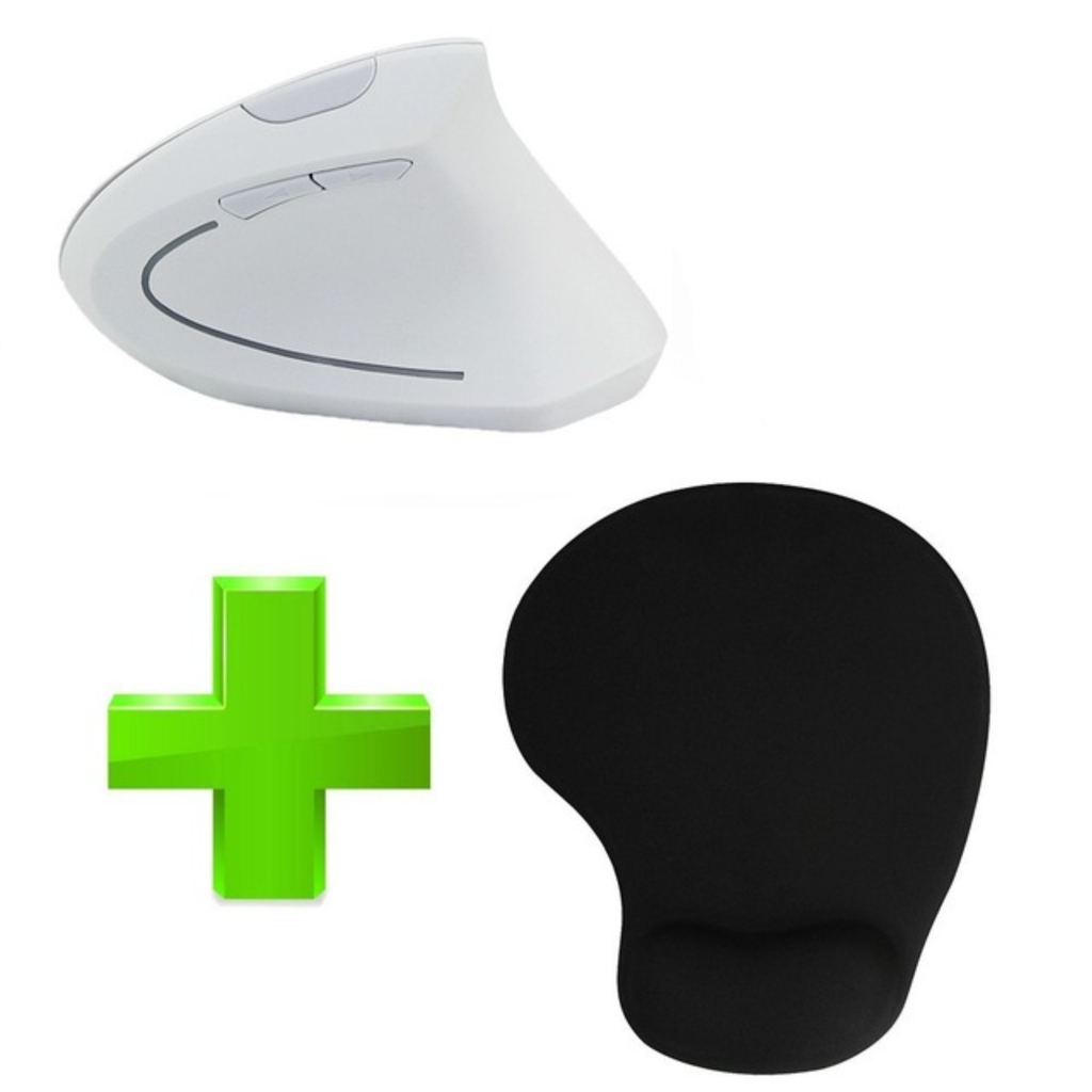Mouse Vertical Wireless Alivia dor