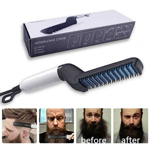 ALISADOR DE BARBA MULTIFUNCIONAL PARA HOMENS