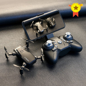 MINI DRONE DOBRÁVEL QUADROCOPTER RC COM CAMERA HD